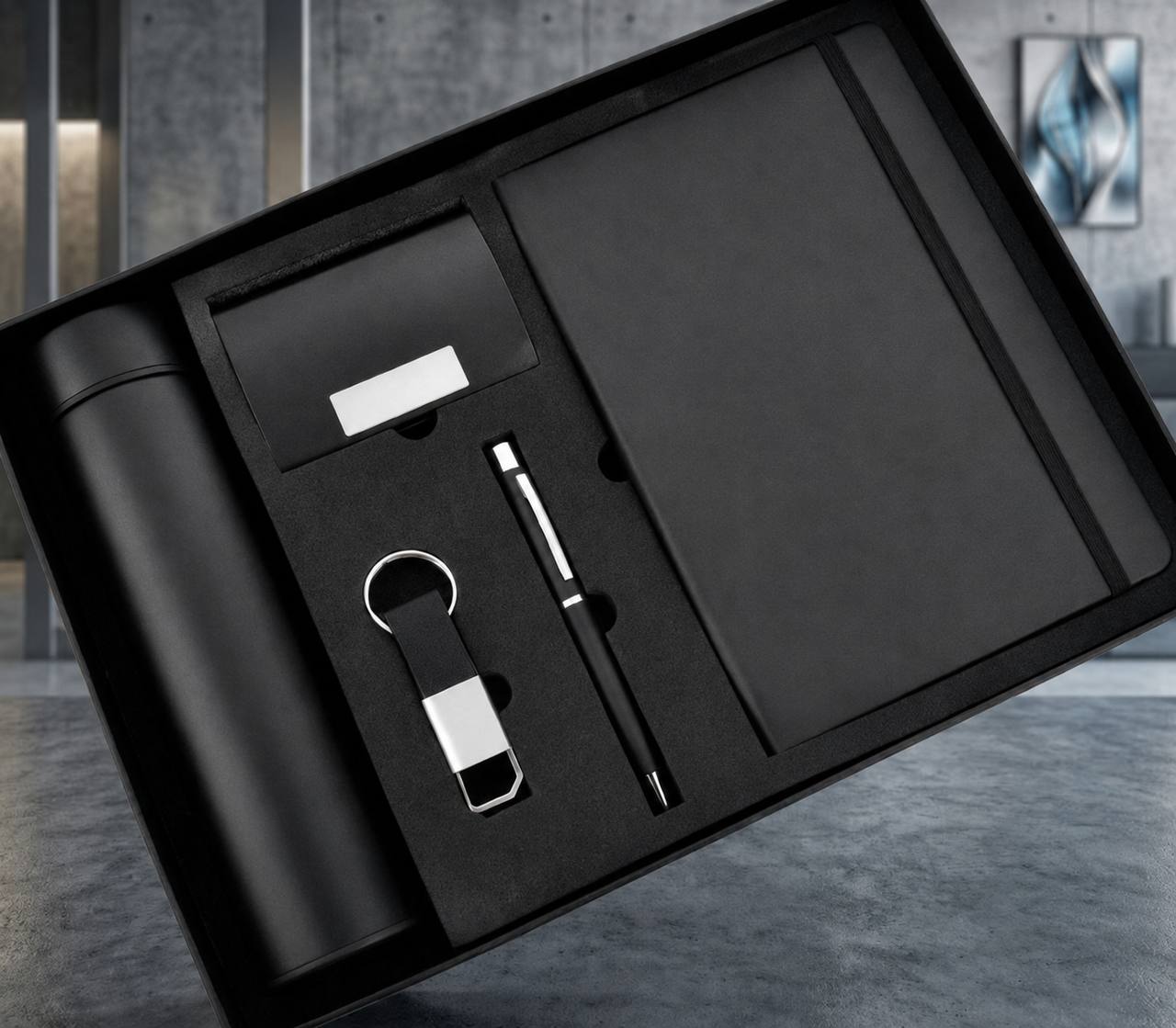 Executive black gift set